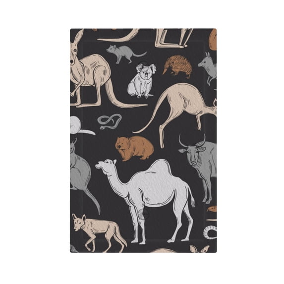 Australian Animals Koala Light Switch Cover Decorator No Device Blank Wall Plate 1-Gang Receptacle Outlet Decor