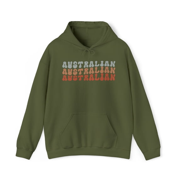 Australian Australia Pride Hoodie, Gifts, Hooded Sweatshirt