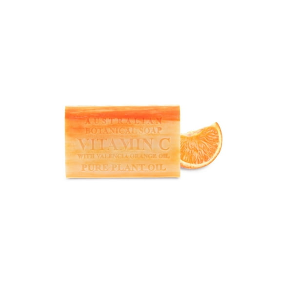 Australian Botanical Soap, Vitamin C with Valencia Orange, 6.6 Oz..