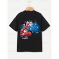 thumbnail image 1 of Australian Boxing Kangaroo T-Shirt - Australia Flag Tee , For Men/Women,Up to 5XL, 1 of 3