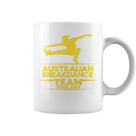 Australian Breakdance Team Breakdancing Meme 2024 Coffee Mugs