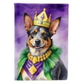 thumbnail image 1 of Australian Cattle Dog King of Mardi Gras House Flag, 1 of 7