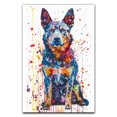 thumbnail image 1 of Australian Cattle Dog Poster Wall Art for Bedroom Living Room Funny Graffiti Dog Picture Cool Dog Decor Wall Art, 1 of 6