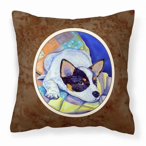 Australian Cattle Dog Sew Perfect Fabric Decorative Pillow