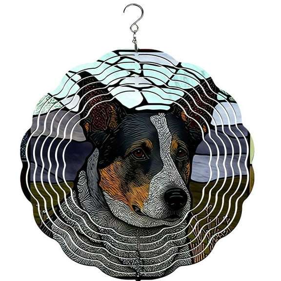 Australian Cattle Dog Wind Spinner