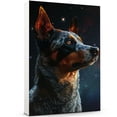 thumbnail image 1 of Australian Cattle Space Poster Wall Art Funny Dog - Australian Cattle Dog Canvas Wall Art For Bedroom Decor - Bedroom Decor Aesthetic - Gifts For Men, 1 of 6