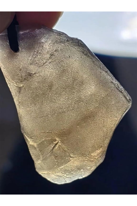 Australian Cintamani Meteorites Necklace,Raw Solitaire Tektite Meteorite Stone Real Tektite,Irregular Shape