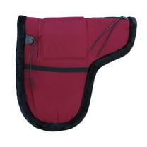 Australian Correcta Fitment Wool Moisture Wicking Horse Pad Maroon 109SP566MR