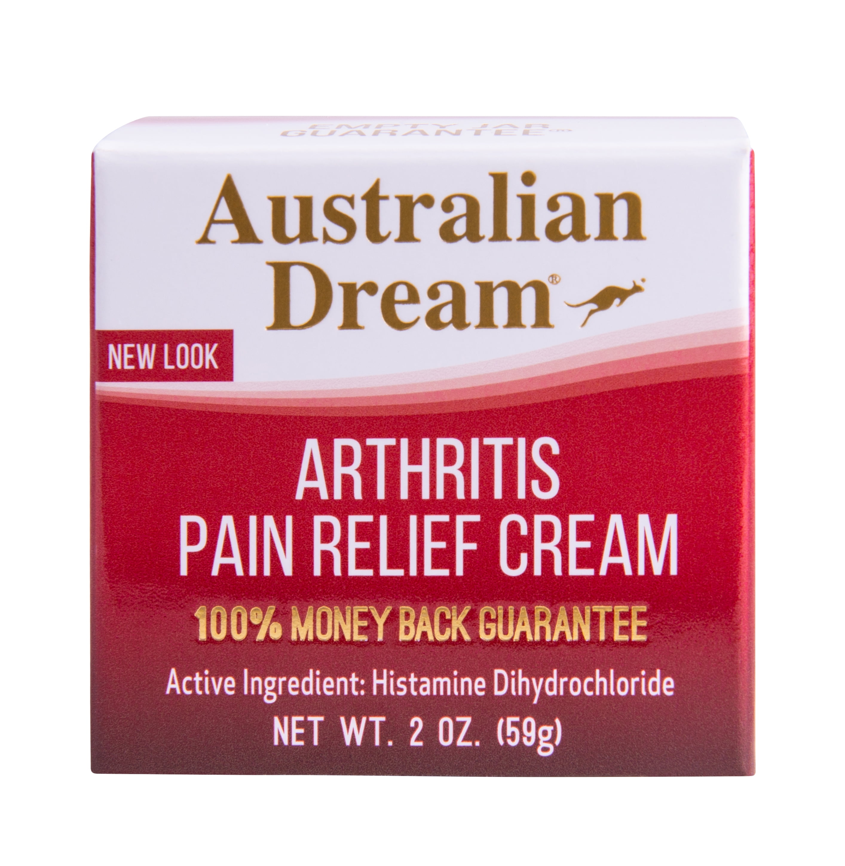 Australian Dream Arthritis Pain Relief Cream, Non-Greasy, 2 oz Jar