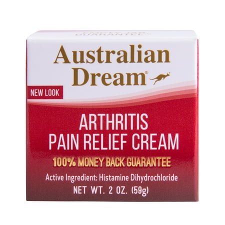 Australian Dream Arthritis Pain Relief Cream, for Muscle Aches or Back Pain, Over-the-Counter, 2 oz Jar