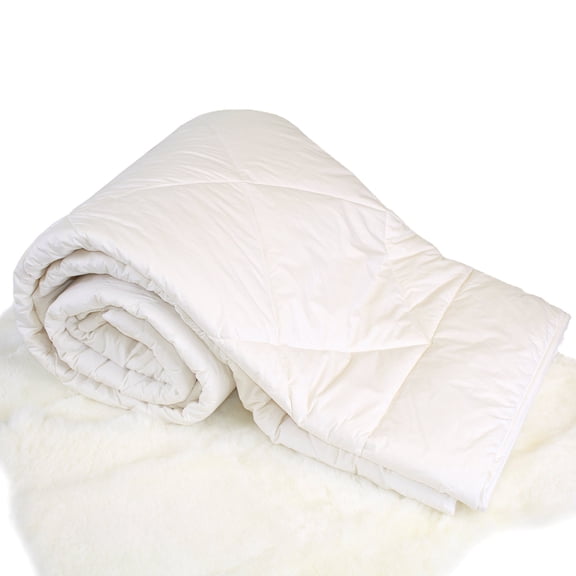 Australian Duvet Insert Bed Comforter Mid-weight Cotton Shell Machine Washable Size