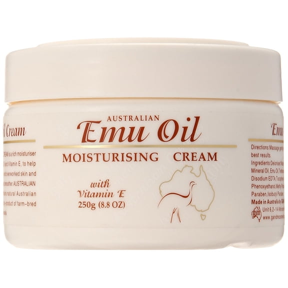 Australian Creams Emu Oil Moisturising Cream Natural Cream 250g