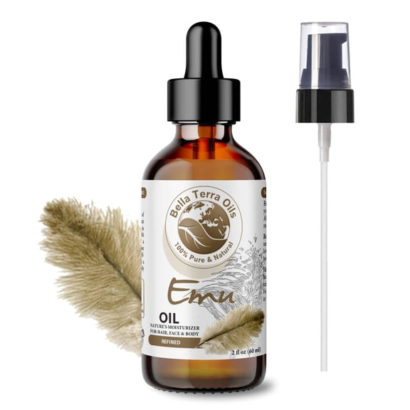 Australian Emu Oil for Skin Hair Nails Deep Moisturizer Anti-Aging Natural Care