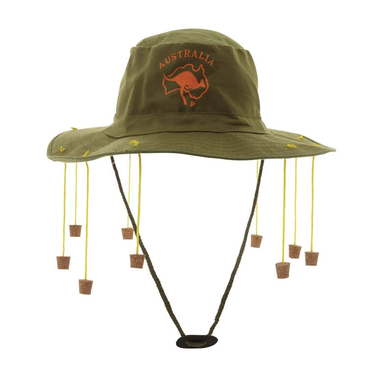 Australian Explorer Australia Day Hat With Corks Australian Explorer Australia Day Hat With Corks