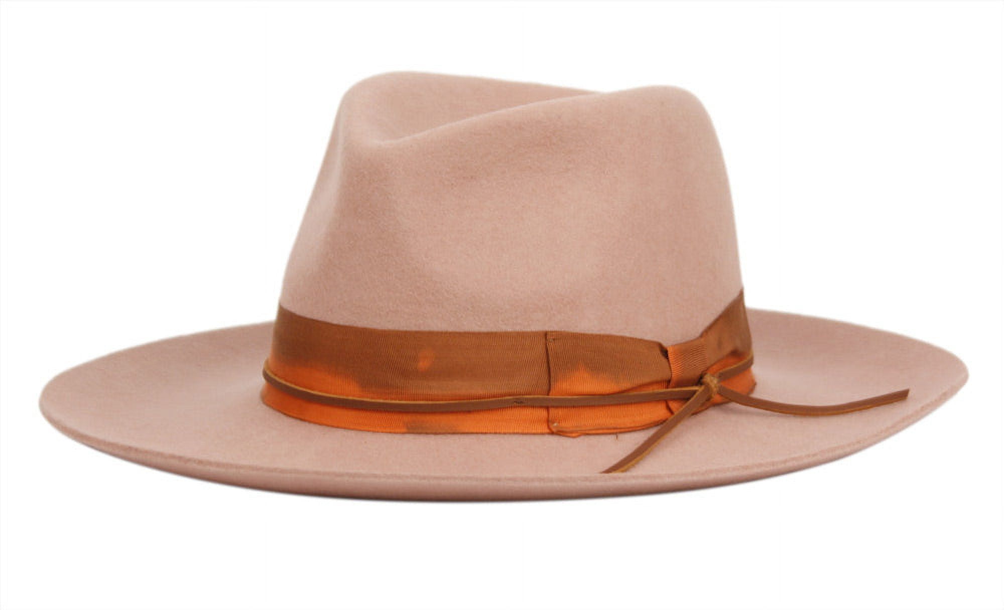 Madrid Wide Brim Fedora Natural - Australian Made