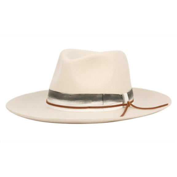 Australian Felt Wide Brim Fedora Hat