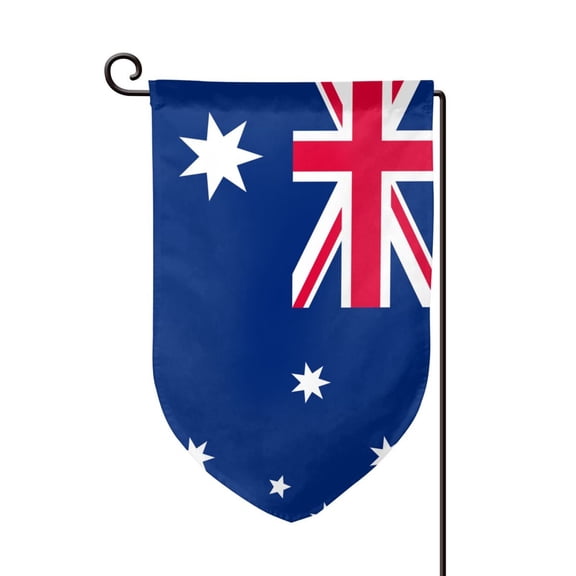 Australian Flag Garden Flag Double Sided Small Flag Yard Home Decorative Flags Banner 12.5 x 18 Inch Fillet