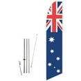 thumbnail image 1 of Australian Flag Super Novo Flag - Complete with 15ft Pole Set and Ground Spike, 1 of 1