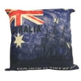 thumbnail image 1 of Australian Flag | Vintage Flag | Ship Silhouette | Our Home is Girt by Sea | Pillow Cover | Throw Pillow | Home Decor | Gift idea | Mom Gift, 1 of 2