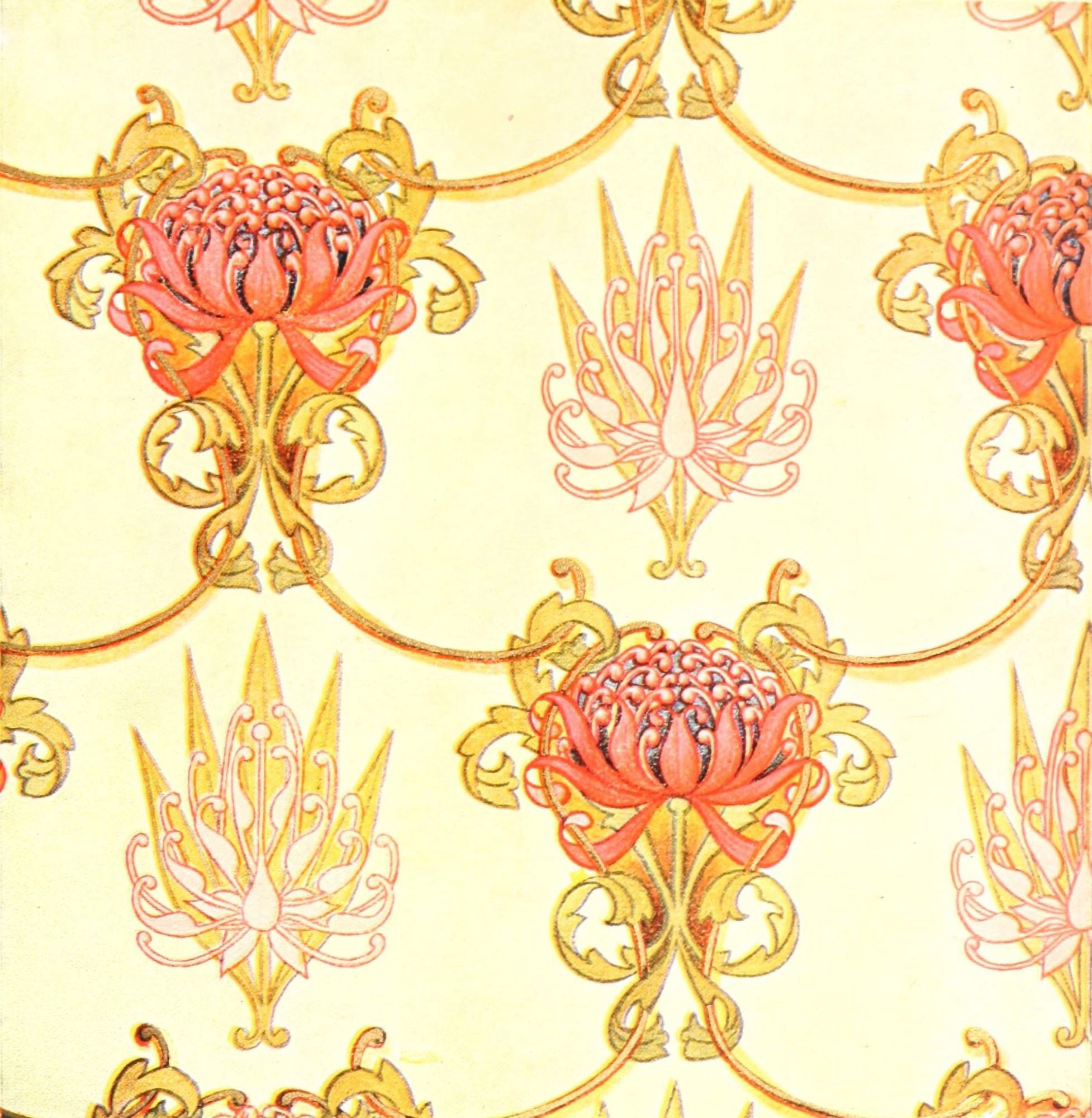 Australian Flora in Applied Art 1915-10 Canvas Art - (18 x 24)