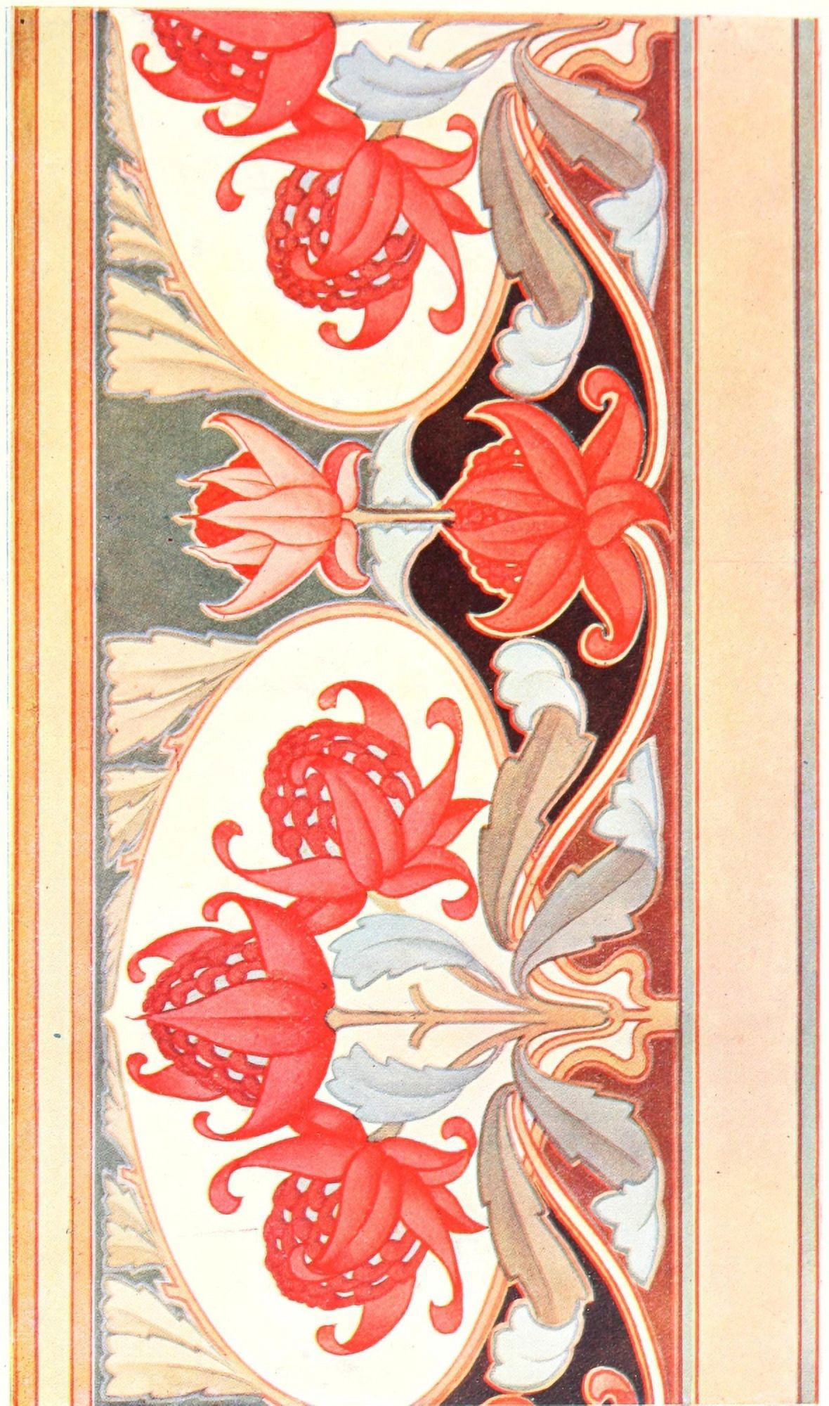 Australian Flora in Applied Art 1915-13 Canvas Art - (24 x 36)