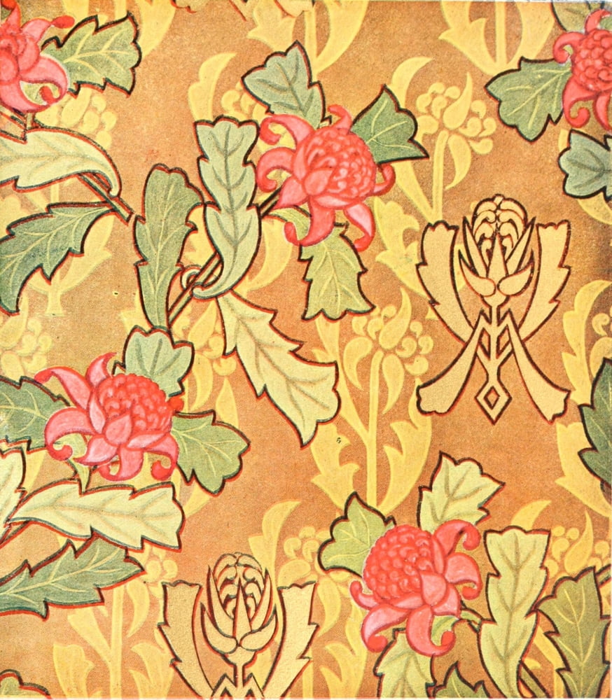 Australian Flora in Applied Art 1915-7 Canvas Art -  (18 x 24)