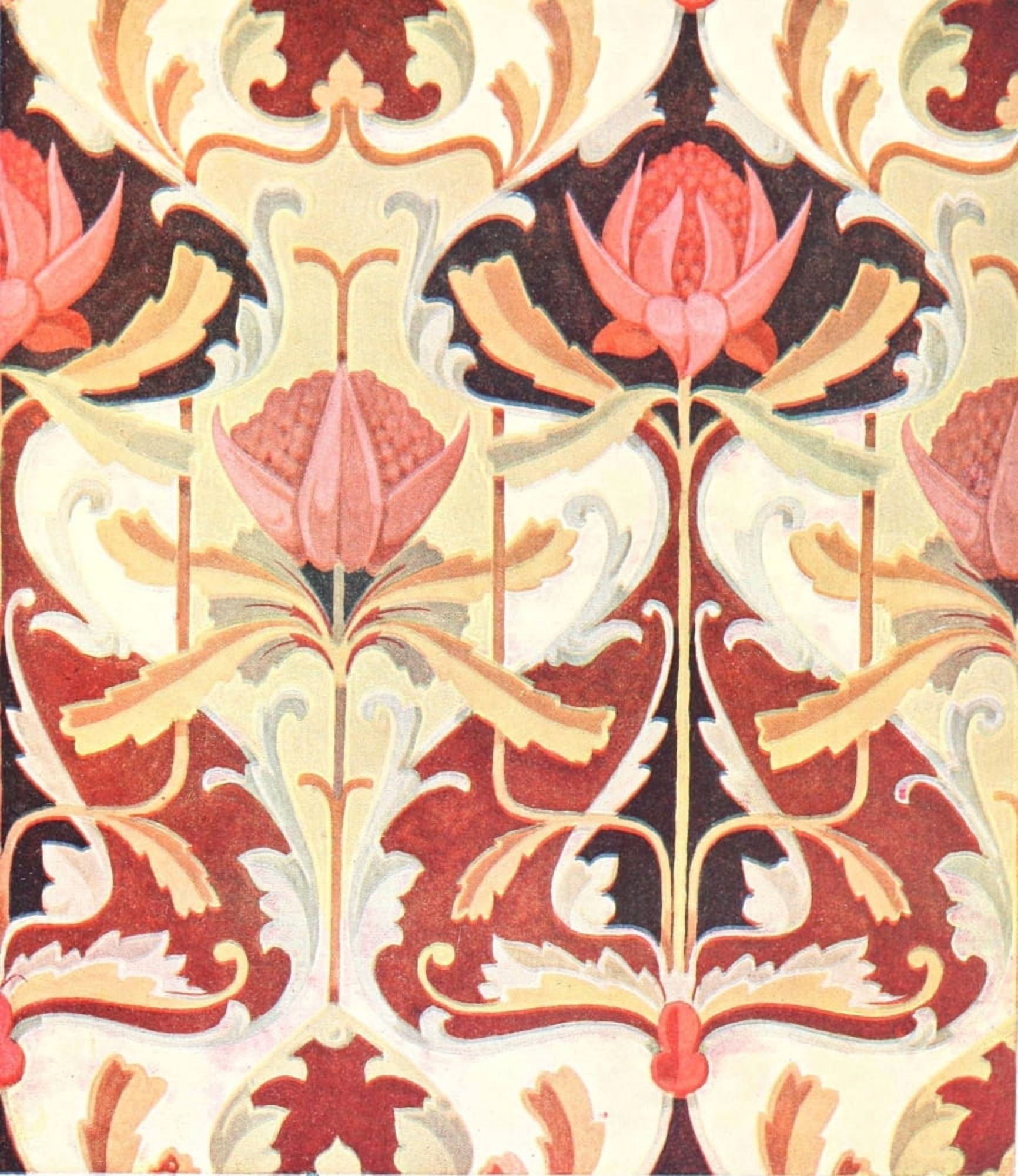 Australian Flora in Applied Art 1915-8 Canvas Art -  (18 x 24)