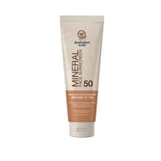 Australian Gold Mineral Tinted Face Lotion Medium to Tan - Non-Greasy, Hypoallergenic, Fragrance-Free, SPF 50, 2.5 fl. oz
