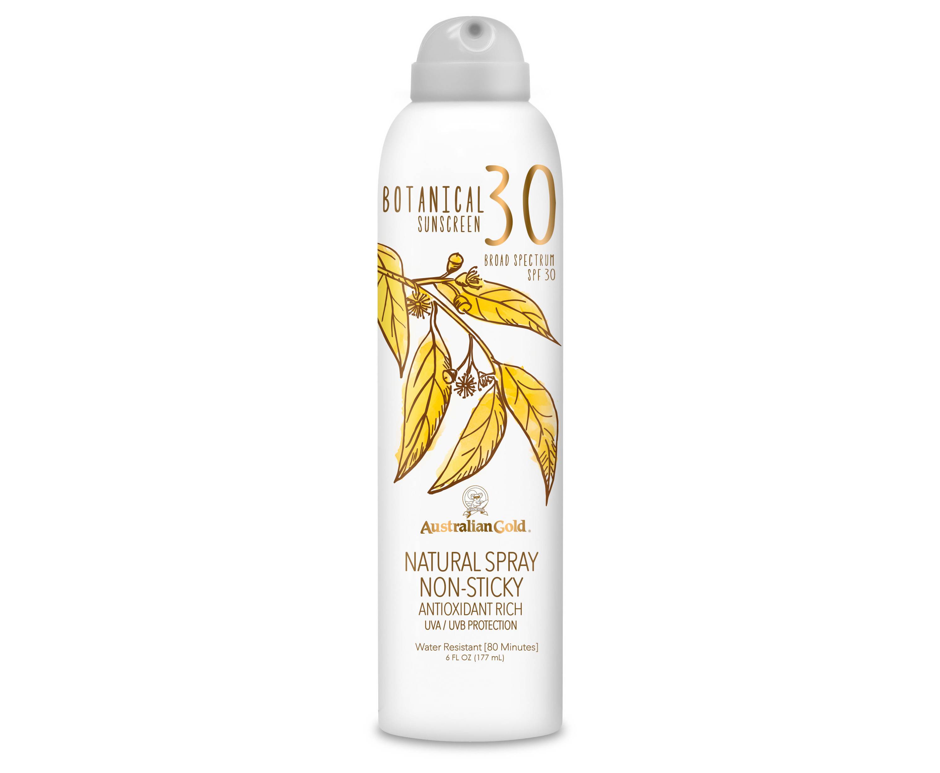 Australian Gold Botanical Sunscreen SPF 30 Natural Continuous Sunscreen Spray - image 1 of 10