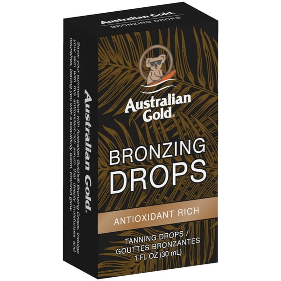 Australian Gold Bronzing Drops - Hypoallergenic & Fragrance Free, 1 fl. oz