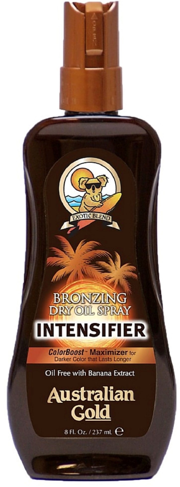 Australian Gold Bronzing Dry Oil Spray Intensifier 8 oz (Pack of 3)