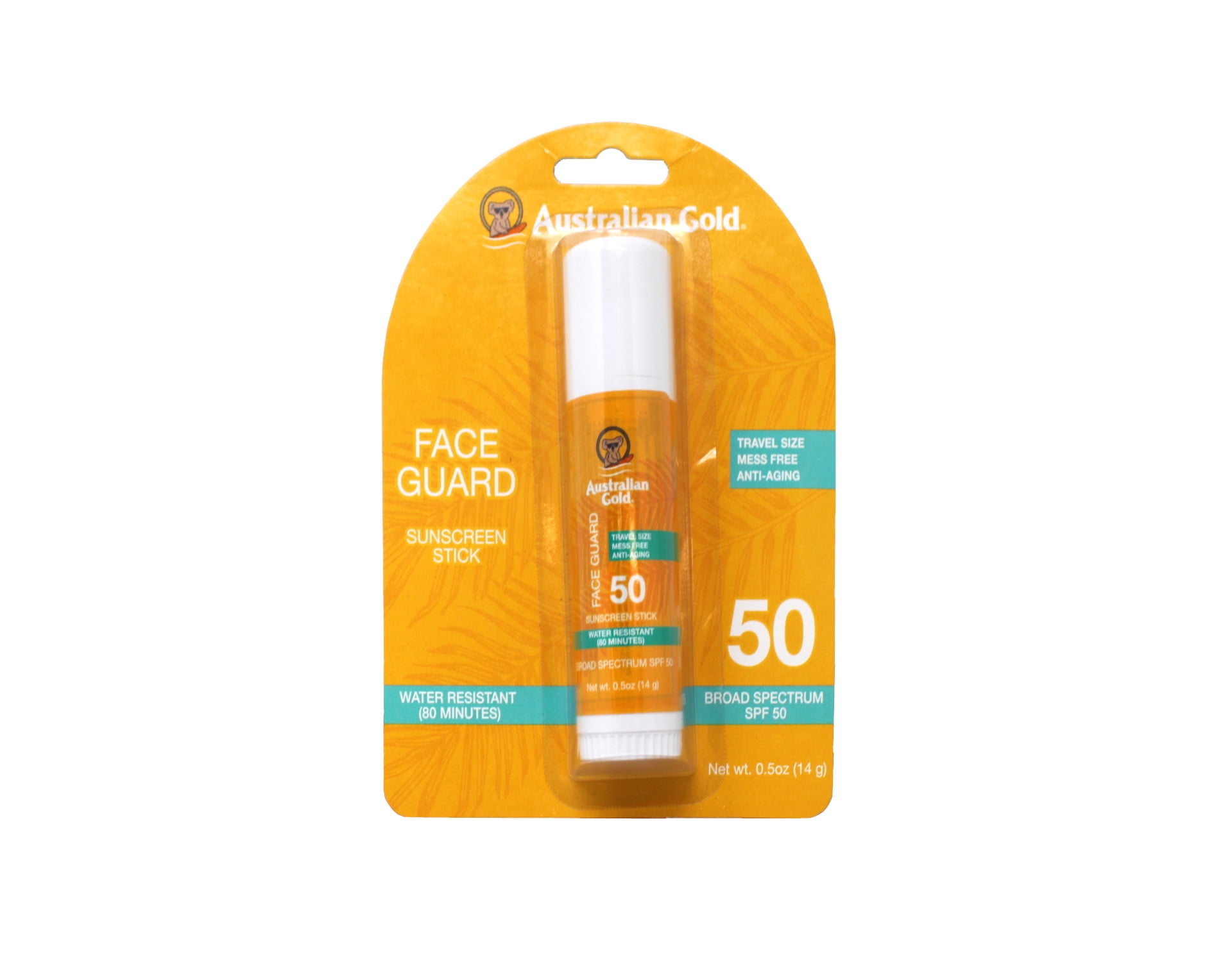 Australian Gold Face Guard Sunscreen SPF 50 | Ultimate Sun Protection for All Ages (0.5 oz)