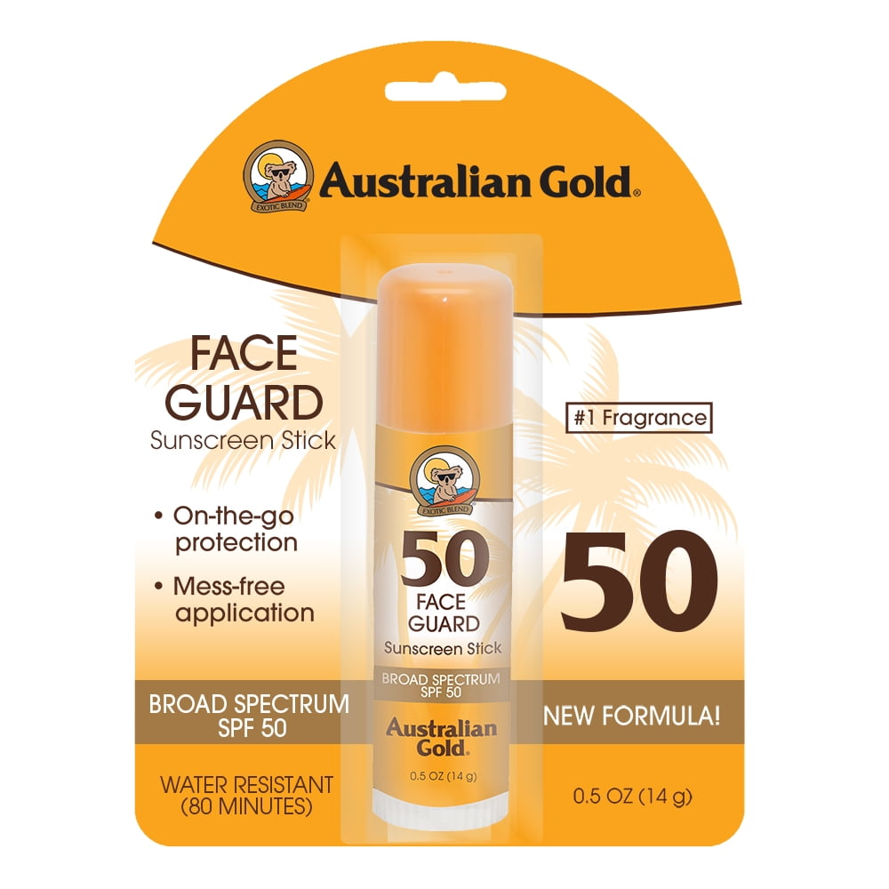 Australian Gold Face Guard Sunscreen Stick Broad Spectrum SPF 50