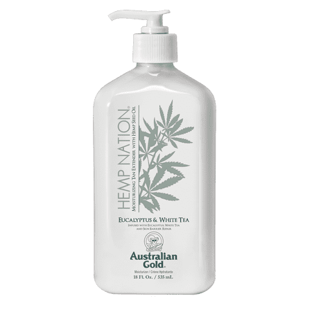 Australian Gold Hemp Nation Eucalyptus & White Tea Body Lotion, 18 fl. oz