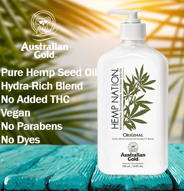 【希少 未使用】ACT GOLD LOTION 24 10㎖ 8本入り Australian Gold Hemp Nation Original Moisturizer Tan Extender