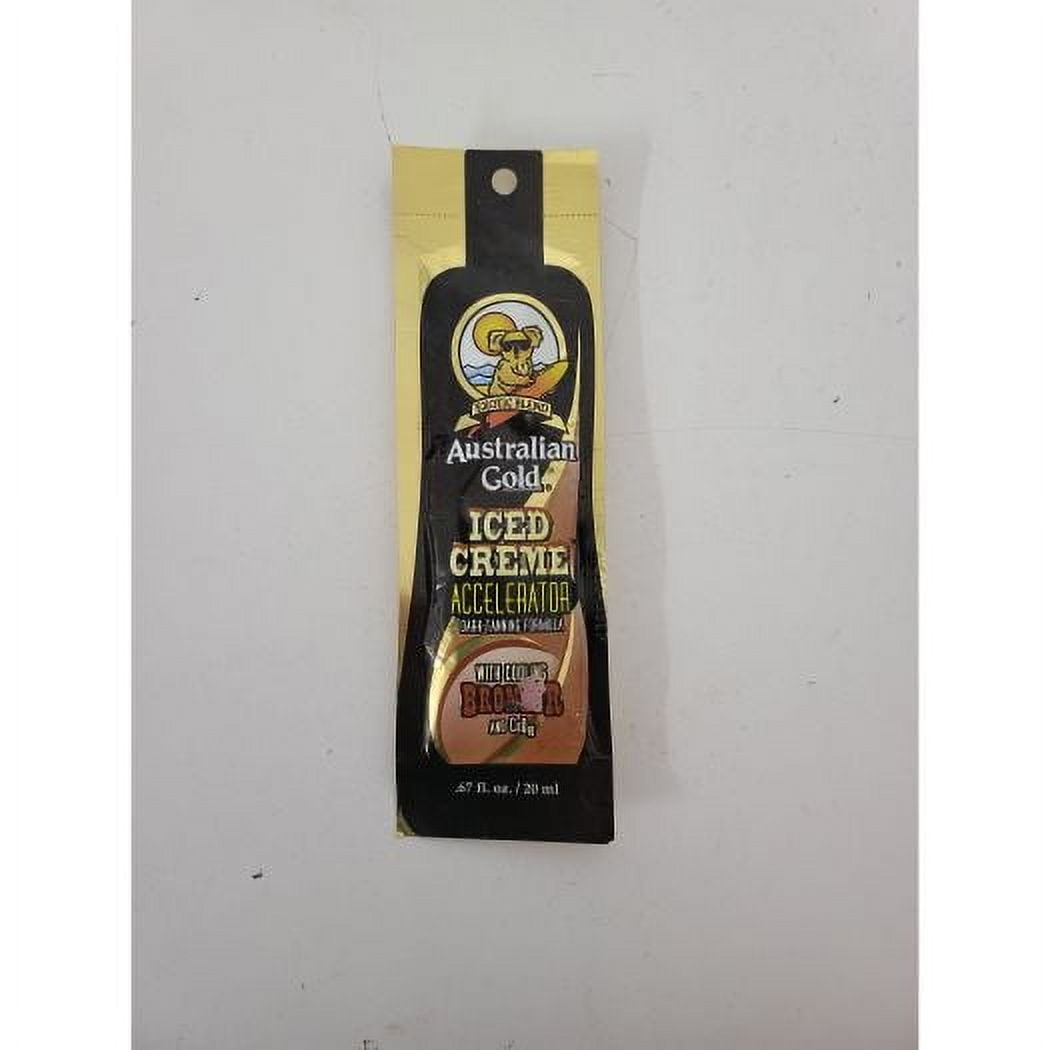 Australian Gold Iced Crme Accelerator Dark Tanning Formula (Travel Size)