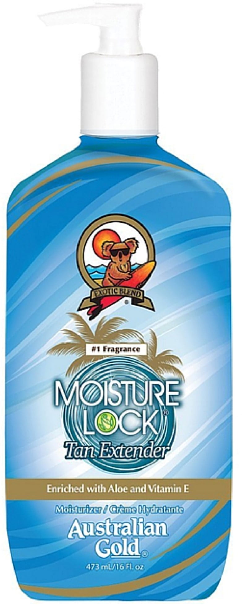 Australian Gold Moisture Lock Tan Extender 16 oz (Pack of 3)