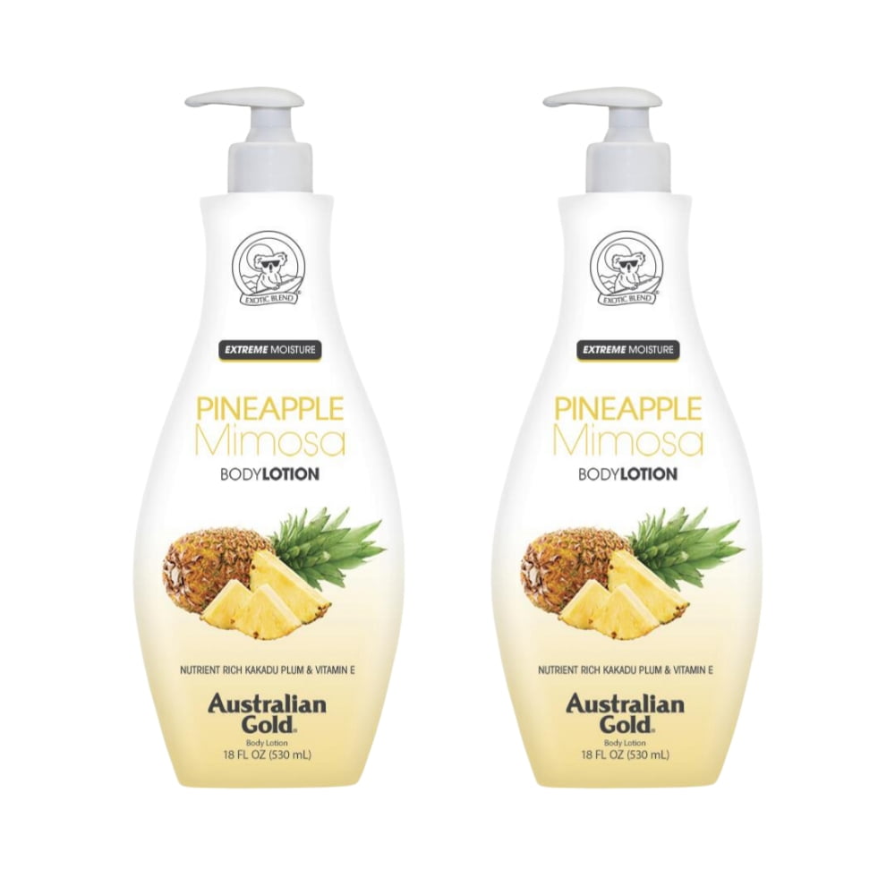 Australian Gold Pineapple Mimosa Body Lotion - 18 oz (2 pack)
