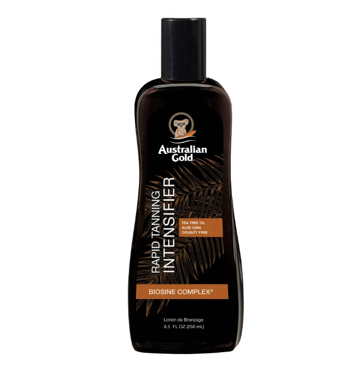 Australian Gold Rapid Tanning Intensifier Lotion, 8.5 Fl Oz | With Tea Tree Oil