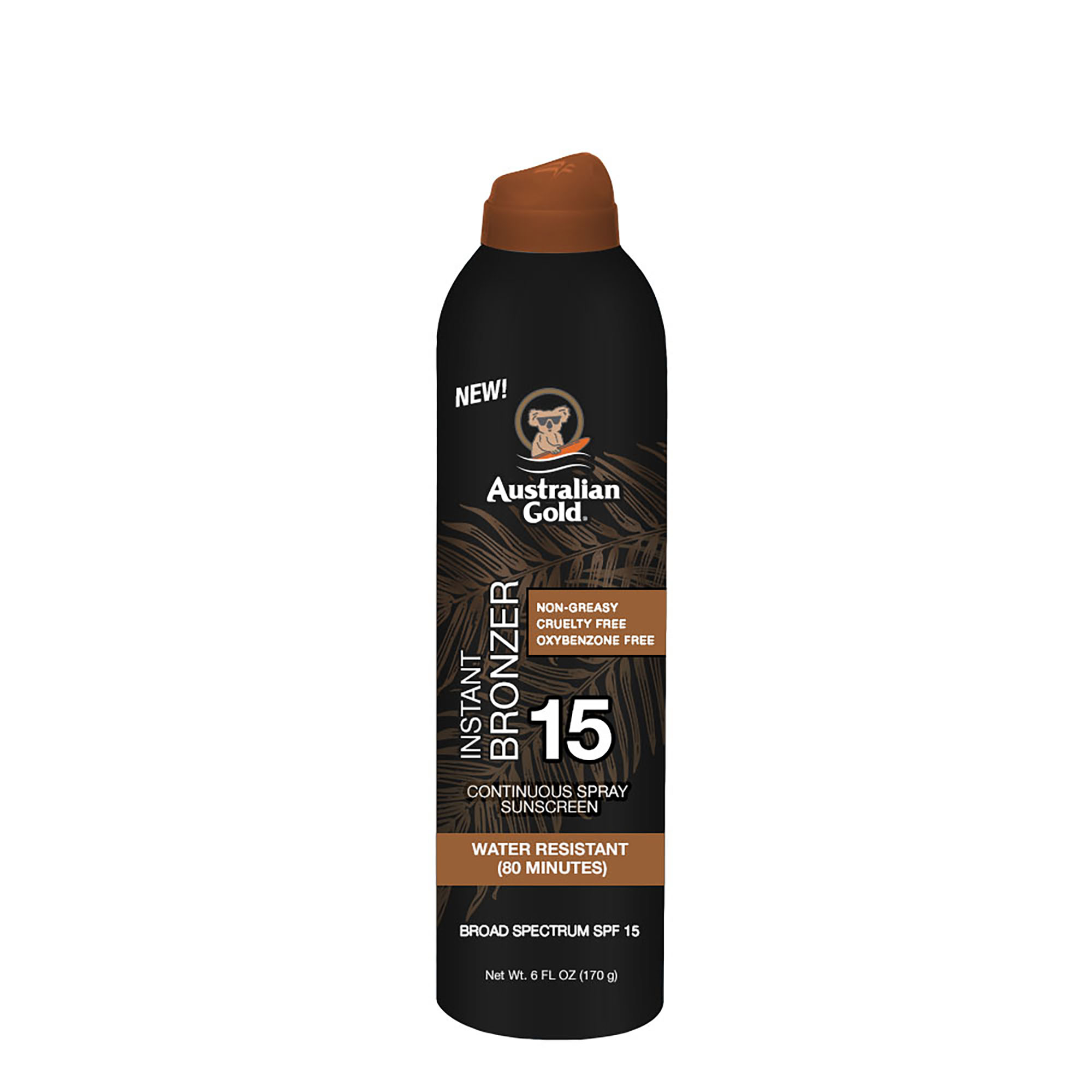 Australian Gold SPF 15 Continuous Spray Sunscreen with Instant Bronzer - image 1 of 10