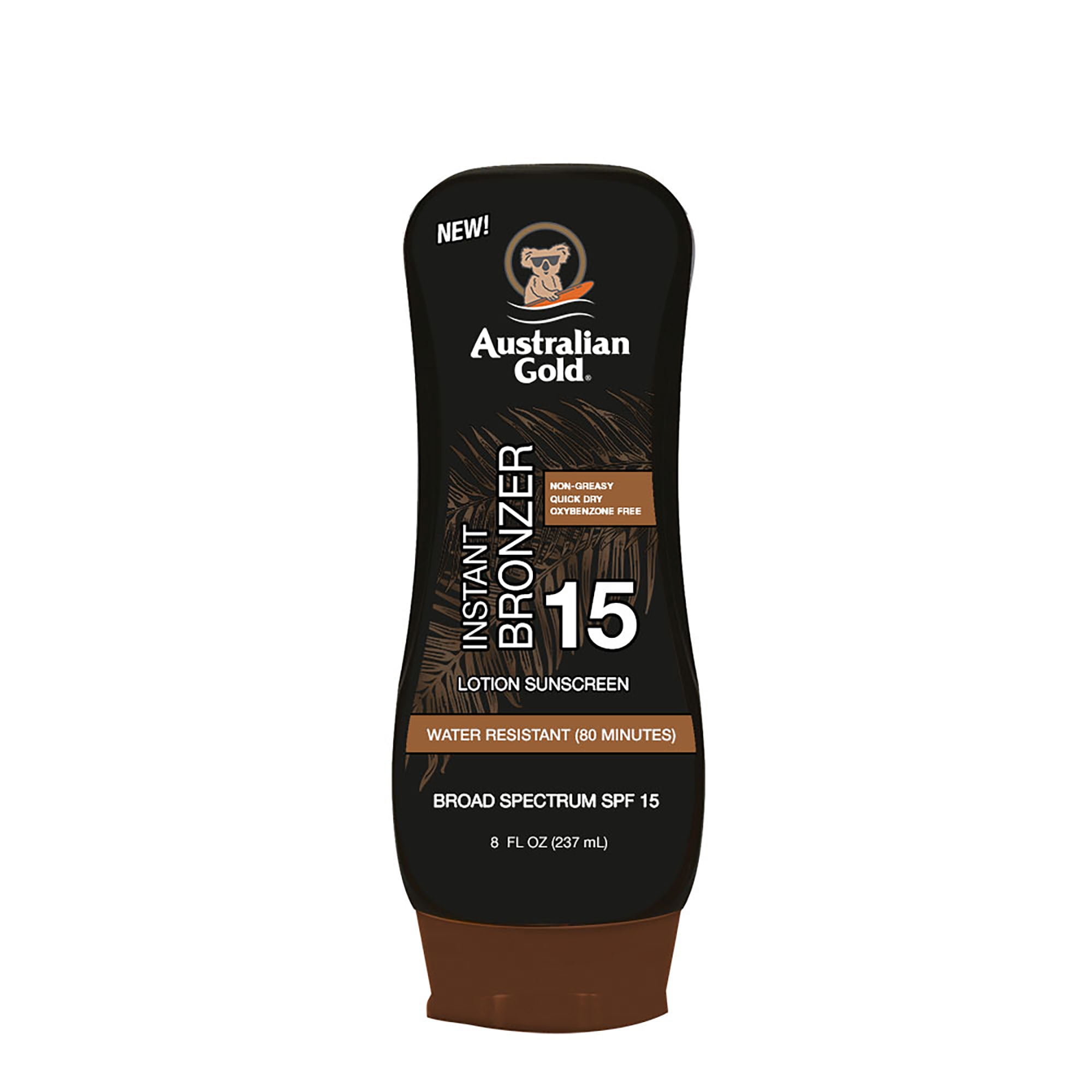 Australian Gold Lotion with Bronzer SPF 15, 8 fl. oz
