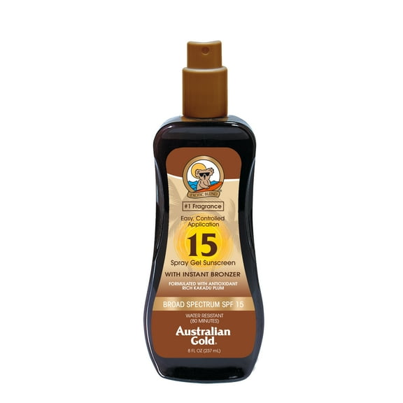 Australian Gold SPF 15 Spray Gel Bronzer