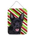 thumbnail image 1 of Australian Kelpie Candy Cane Holiday Christmas Metal Wall Door Hanging Prints, 1 of 2