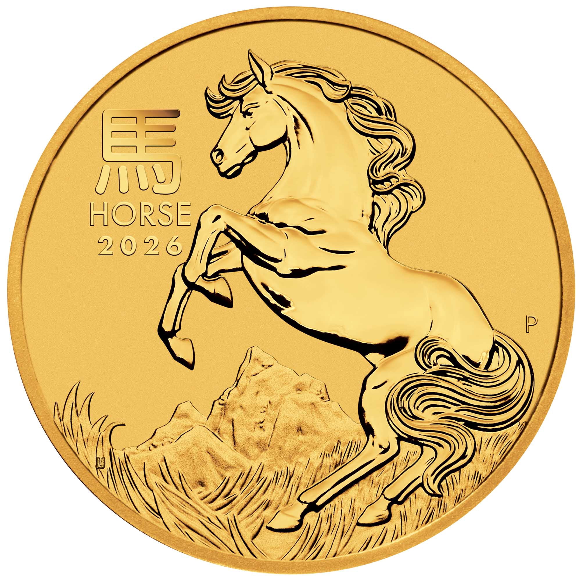 Australian Lunar Series III 2026 Year of the Horse 1oz Gold Bullion Coin