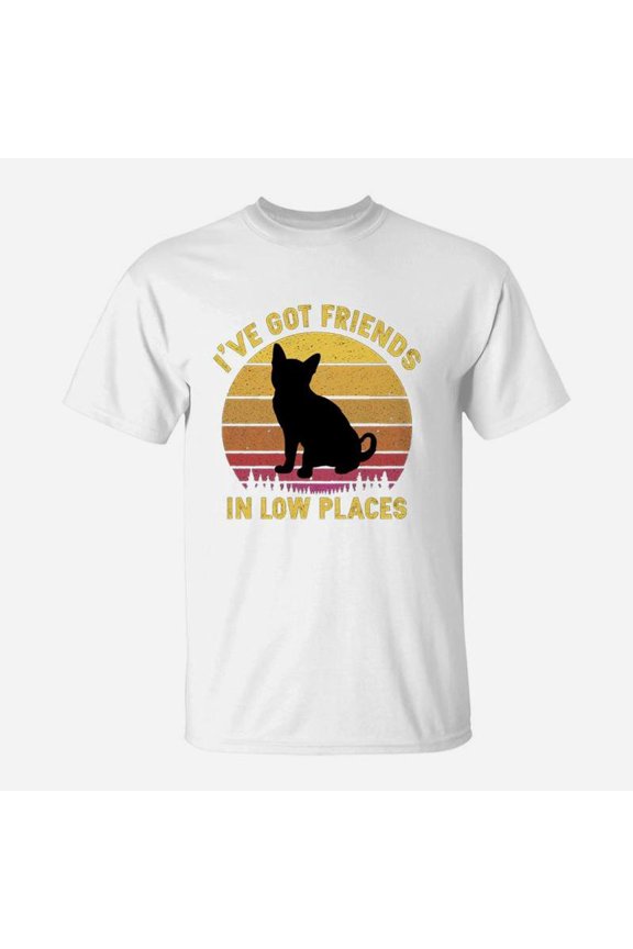 Australian Mist I Have Got Friends In Low Places Cat Lovers TShirt