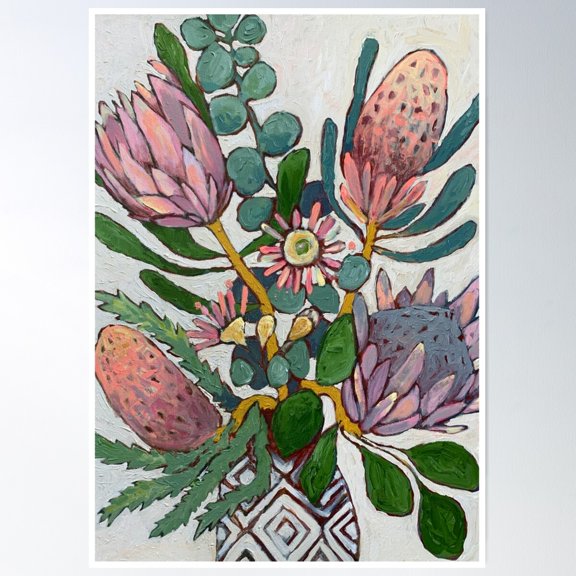 Australian Natives Poster Wall Art, Modern Wall Decor For Living Room Bedroom, 12x18 UNFRAMED