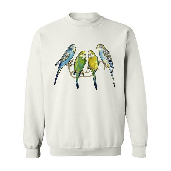 Australian Parakeets. Sweatshirt Women -Image by Shutterstock, Female 3X-Large