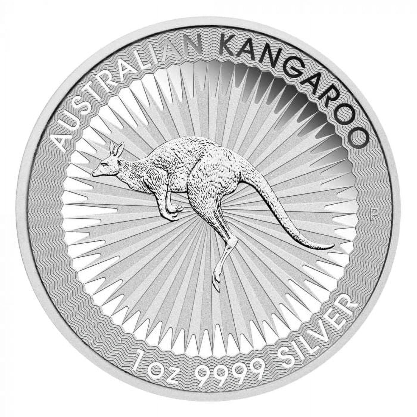 THE PERTH MINT Australian Perth Mint Kangaroo 1 oz Silver Coin
