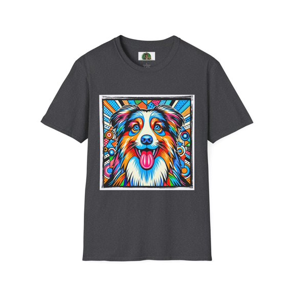 Australian Shepherd Bright Pop Art