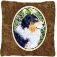 thumbnail image 1 of Australian Shepherd Decorative Fabric Pillow, 1 of 1
